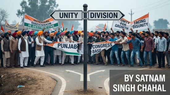 Punjab Congress at a Crossroads: Internal Divisions Threaten to Destroy the Party’s Grassroots Base