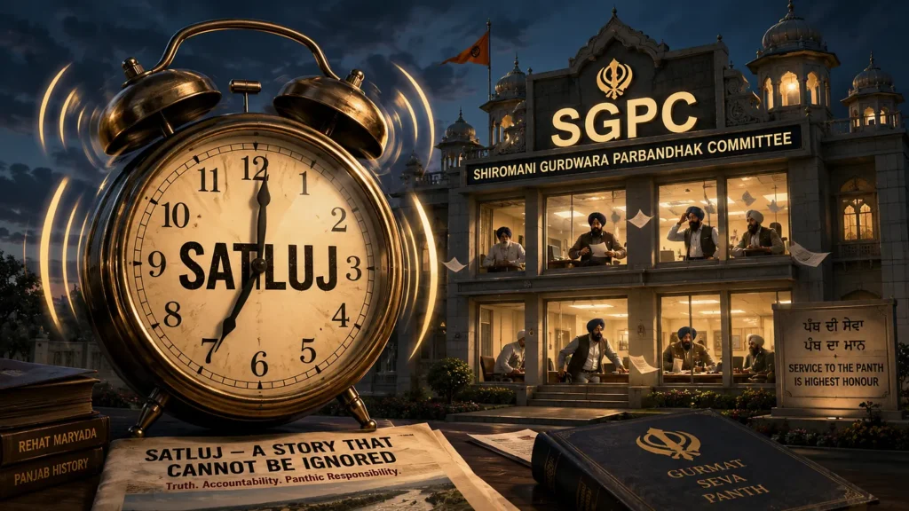 Why Did the SGPC Need Satluj to Remember Khalra?-By Gurpartap Singh Mann