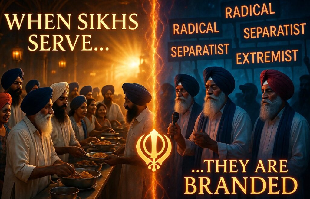 When Sikhs Serve, They Are Praised; When They Speak, They Are Branded
