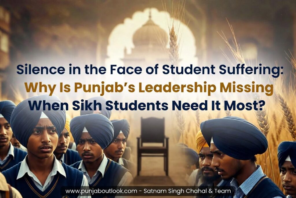 Silence in the Face of Student Suffering: Why Is Punjab’s Leadership Missing When Sikh Students Need It Most?