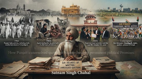 Six decades of waiting:How Punjab’s unresoulved questions became permanent political Promises-Satnam Singh Chahal