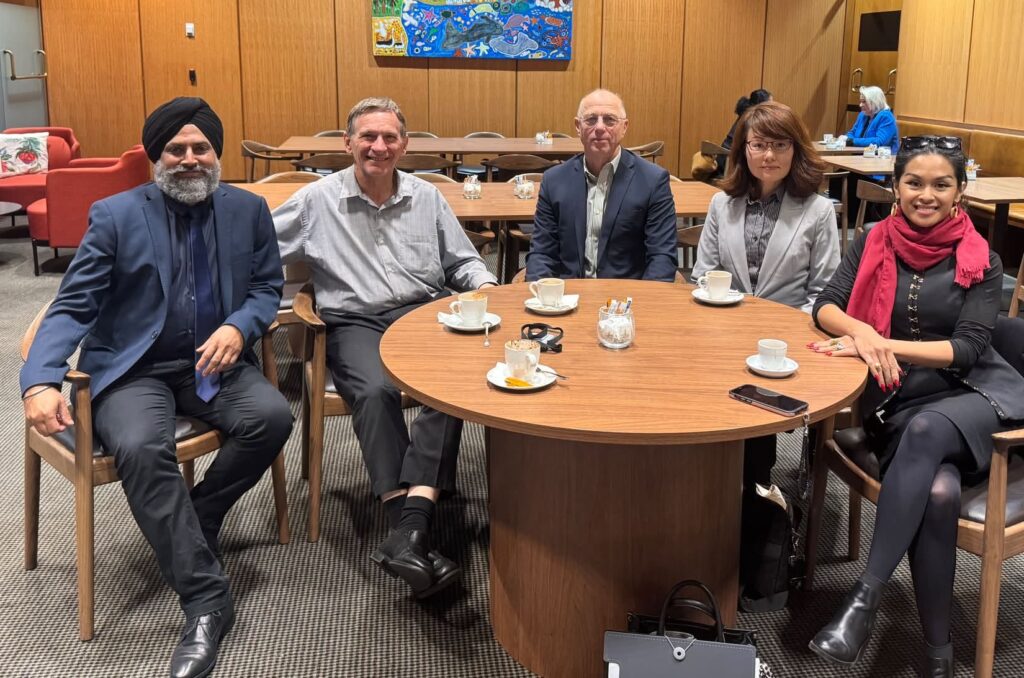 Sikh Leader Amarinder Singh Bajwa Meets Australian MP Stephen Bali, Highlights Community Issues and Multicultural Representation