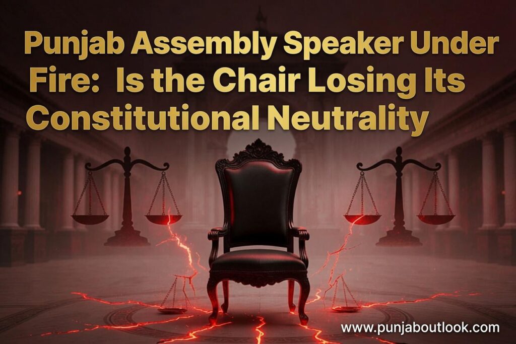 Punjab Assembly Speaker Under Fire: Is the Chair Losing Its Constitutional Neutrality?