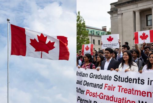 Indian Graduate Students in Canada Demand Fair Treatment After Post-Graduation Work Permit Rejections