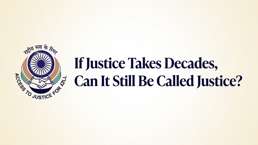 If Justice Takes Decades, Can It Still Be Called Justice?