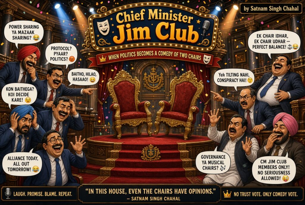 The Chief Minister Jim Club: When Politics Becomes a Comedy of Two Chairs