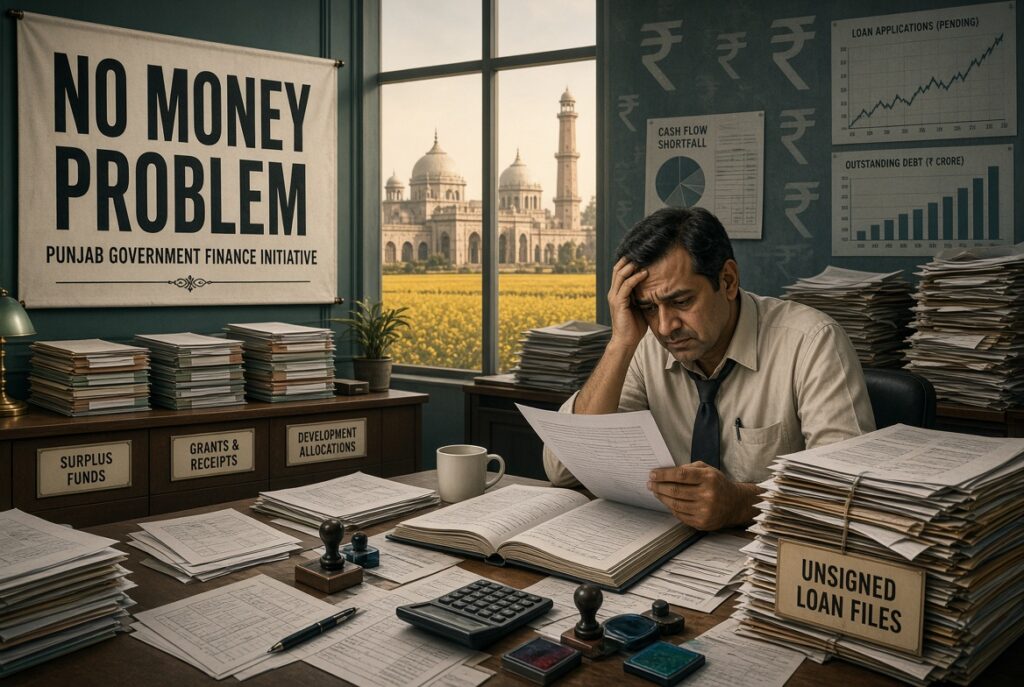 “Punjab Has No Money Problem”-Then Why Is the Loan Officer So Busy?