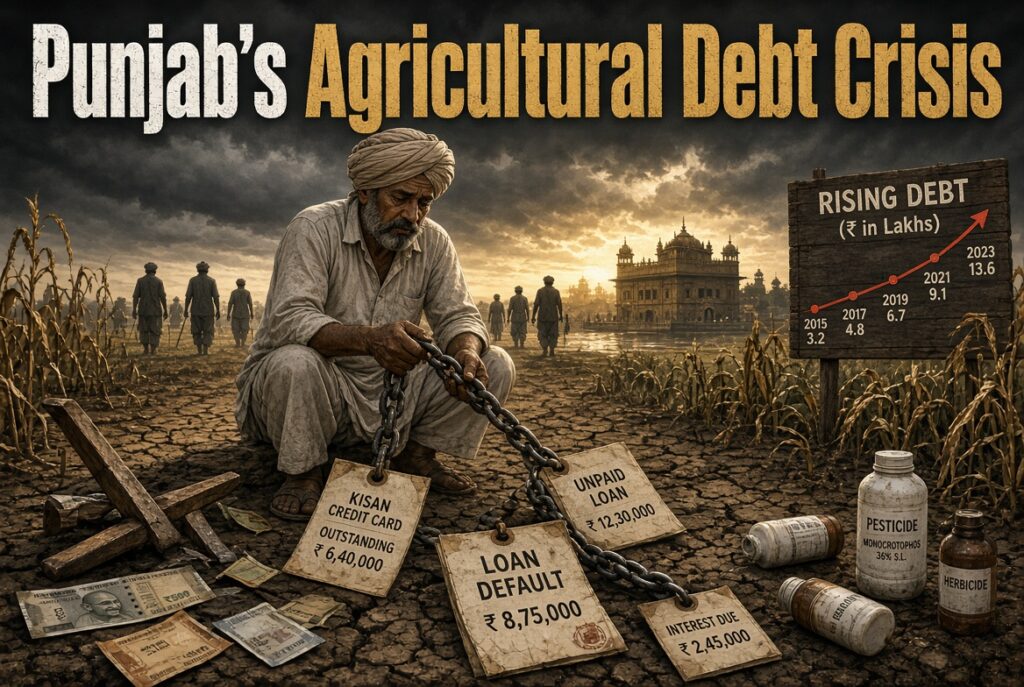 Punjab’s agricultural debt crisis remains one of the most severe in India
