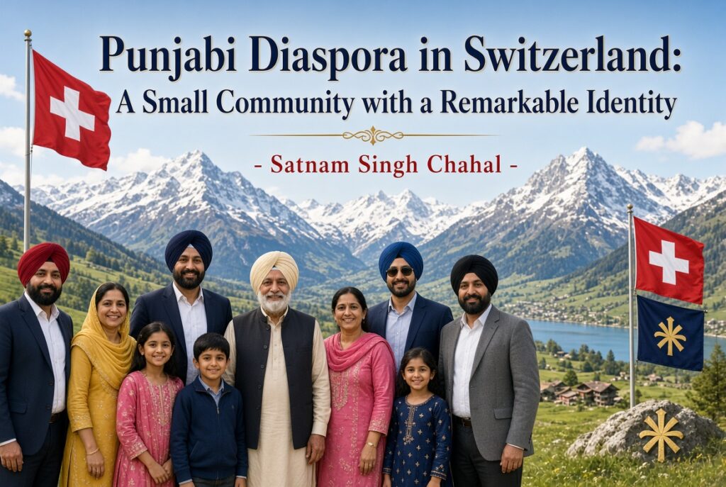 Punjabi Diaspora in Switzerland: A Small Community with a Remarkable Identity-Satnam Singh Chahal
