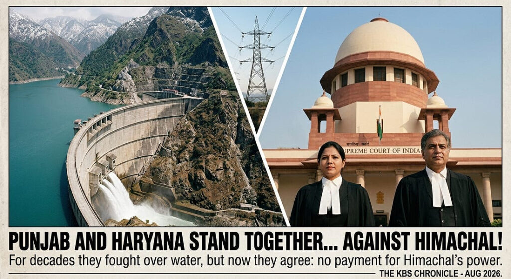 Old Opponents, New Alliance: Why Punjab and Haryana Have Suddenly Made Peace-Against Himachal Pradesh KBS Sidhu IAS Retd