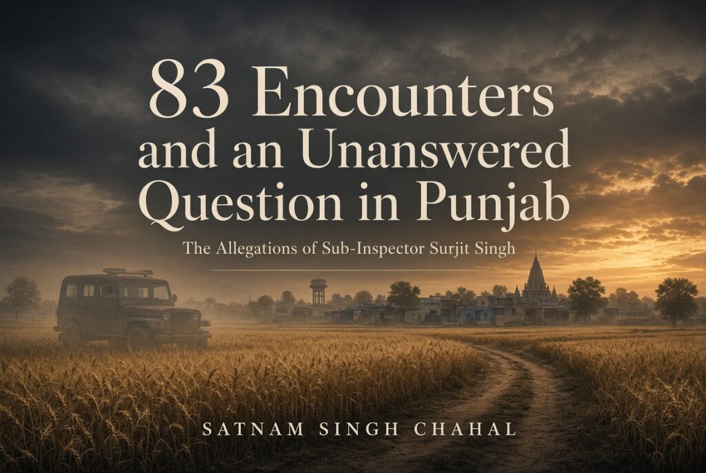 83 Encounters and an Unanswered Question in Punjab: The Allegations of Sub-Inspector Surjit Singh