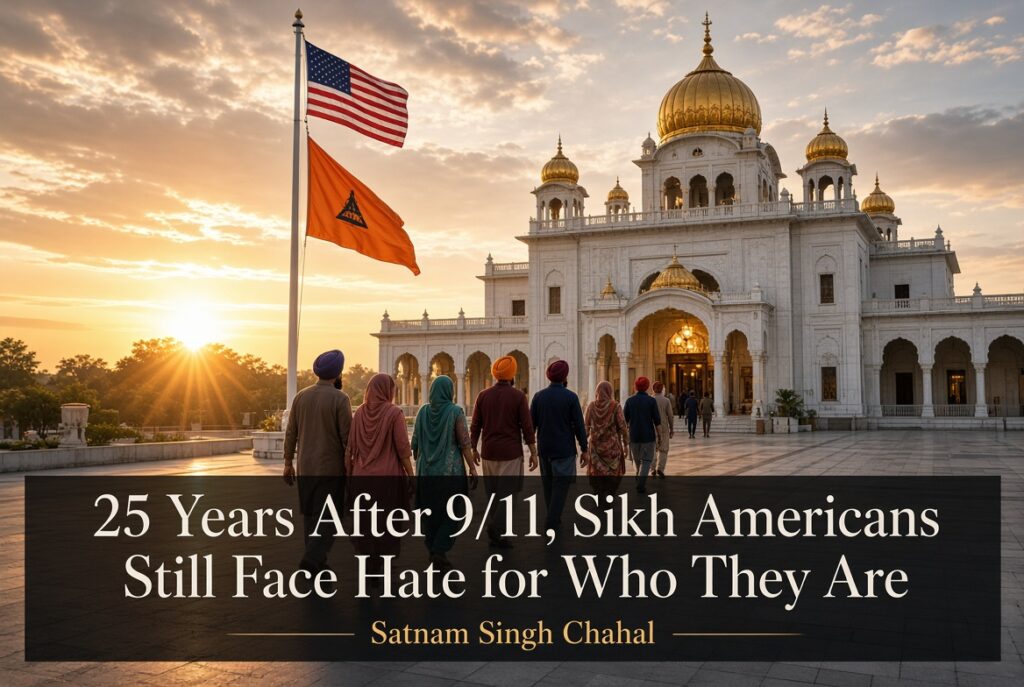 25 Years After 9/11, Sikh Americans Still Face Hate for Who They Are-Satnam Singh Chahal