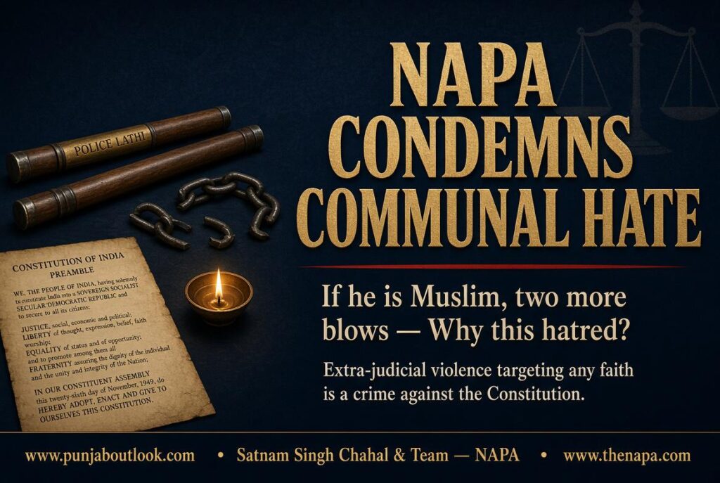 NAPA Condemns Communal Targeting and Extra-Judicial Violence
