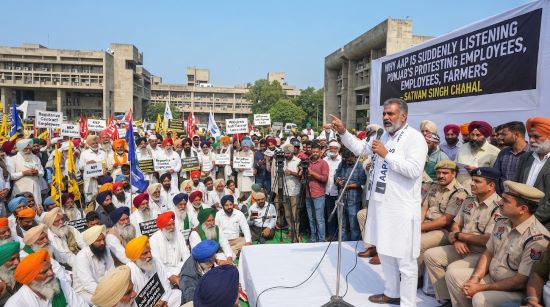 Why AAP is suddenly listening to Punjab’s protesting employees, farmers