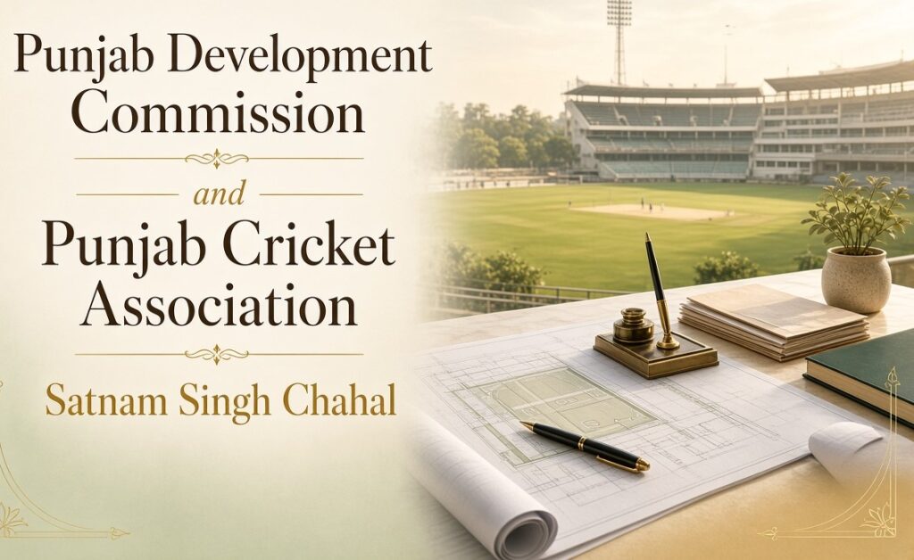 Punjab Development Commission and Punjab Cricket Association: How Much Money is Spent  and what is in Return?
