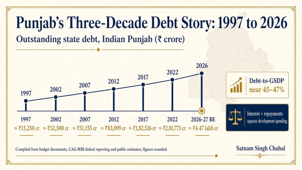 Punjab’s Three-Decade Debt Story: 1997 to 2026