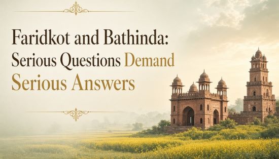 Faridkot and Bathinda: Serious Questions Demand Serious Answers