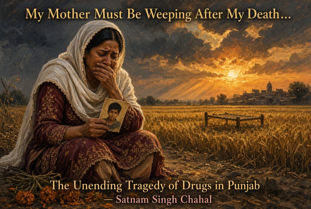 My Mother Must Be Weeping After My Death…The Unending Tragedy of Drugs in Punjab