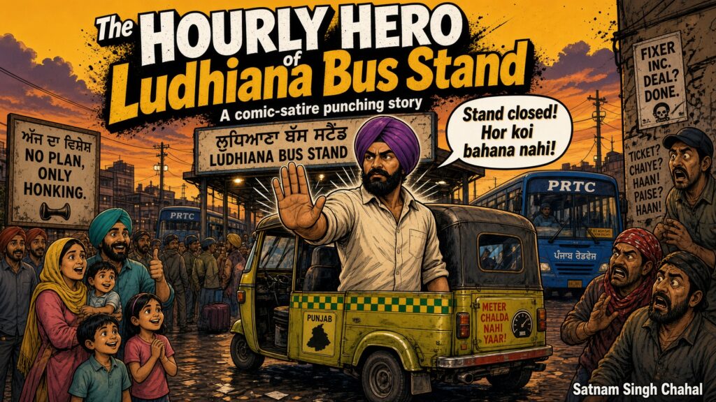 The Hourly Hero of Ludhiana Bus Stand