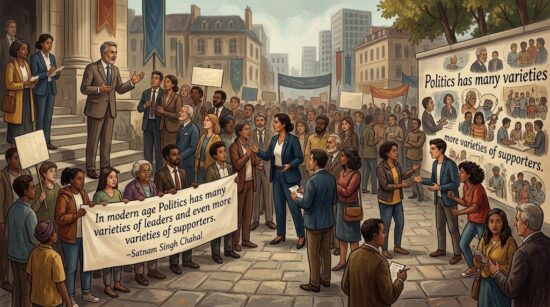 In modern age Politics has many varieties of leaders and even more varieties of supporters.