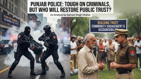 Punjab Police: Tough on Criminals, But Who Will Restore Public Trust?-Satnam Singh Chahal