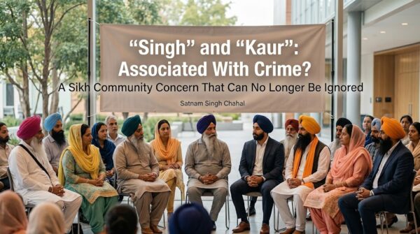 Are “Singh” and “Kaur” Becoming Associated With Crime? Satnam Singh Chahal