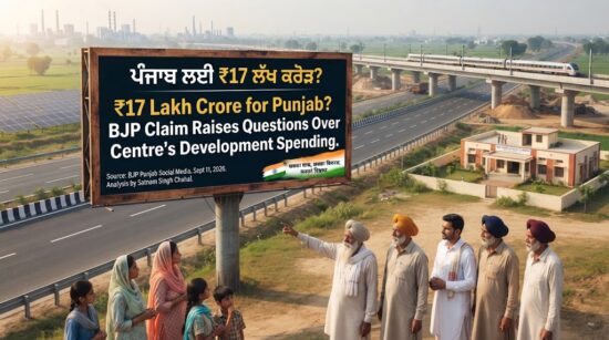 ₹17 Lakh Crore for Punjab? BJP Claim Raises Questions Over Centre’s Development Spending