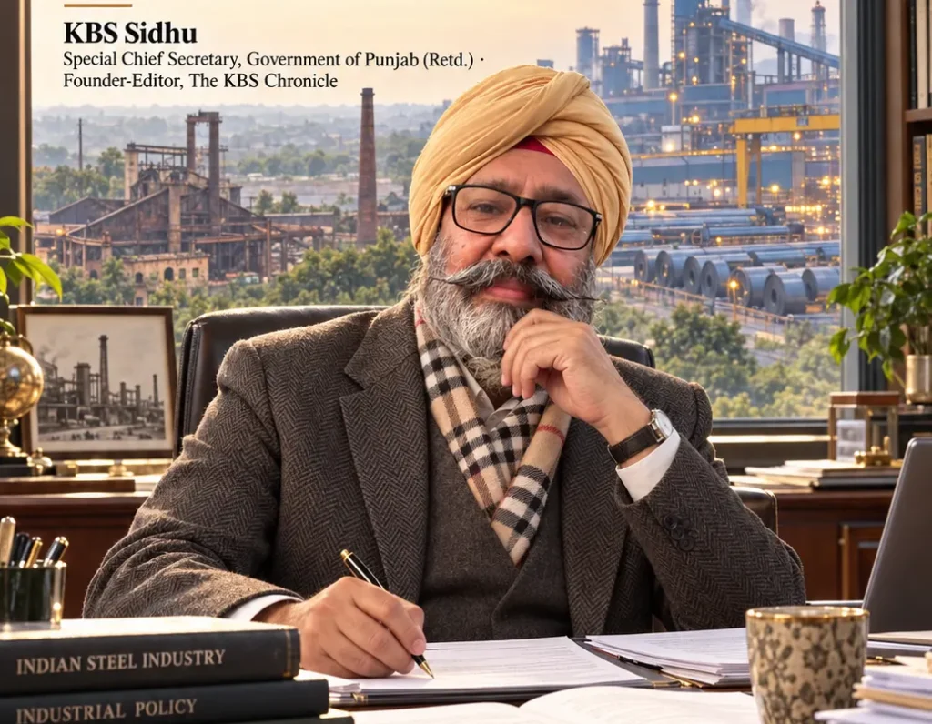Six Hundred and Four Million Tonnes, and Not One Line for Gobindgarh-KBS Sidhu IAS Retd