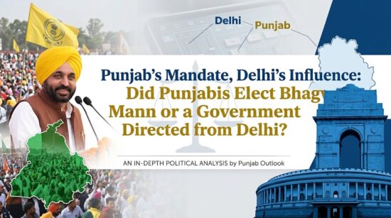 Punjab’s Mandate, Delhi’s Influence: Did Punjabis Elect Bhagwant Mann or a Government Directed from Delhi?