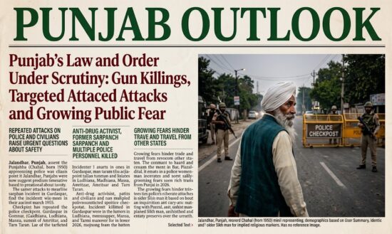 Punjab’s Law and Order Under Scrutiny: Gun Killings, Targeted Attacks and Growing Public Fear