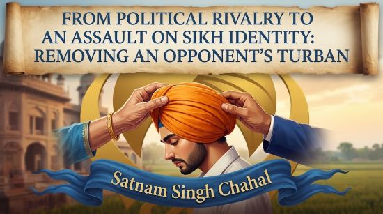 From Political Rivalry to an Assault on Sikh Identity:  Removing an Opponent’s Turban -Satnam Singh Chahal