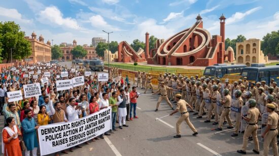 Police Action at Jantar Mantar Raises Serious Questions Over Democratic Rights-Satnam Singh Chahal: