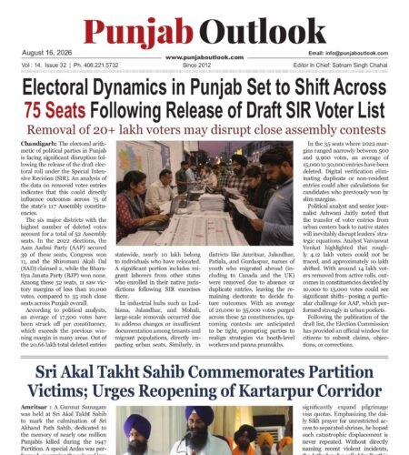 Punjab Outlook  |  August 16, 2026